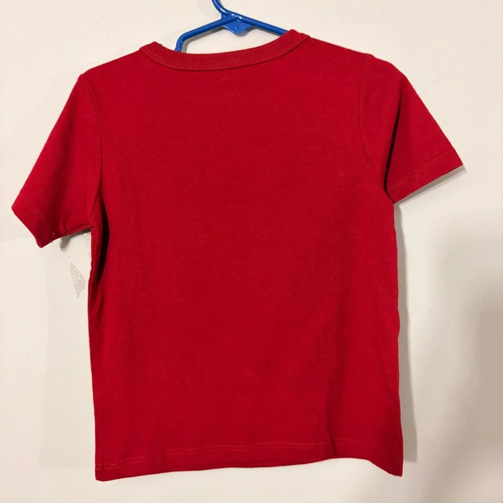 The Children's Place T-Shirt Boys 3T Red NEW Little Bro Baseball Graphic Tee 304